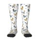 thumbnail image 1 of Fotbe Farm Roosters Calcetas Divertidas Estampadas para Hombre y Mujer, Calcetas de Algodón hasta la Rodilla para Caminar, Correr, Enfermería y Embarazo, 1 of 6