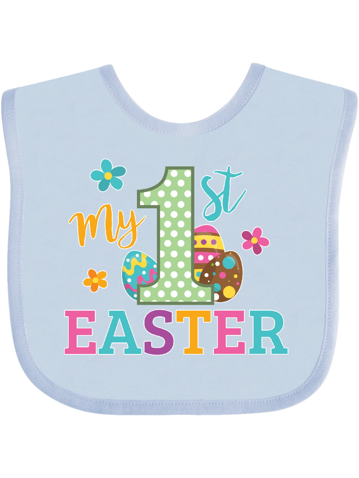 First holiday Embroidered Bib PERSONALIZED bib Baby's First EASTER Bib My First Easter bib Easter bib Baby or Toddler Bib baby Gift