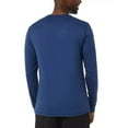 thumbnail image 2 of 32 Degrees Men's Crewneck Long-Sleeve Pajama Shirt Space Size Medium, 2 of 3