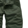 thumbnail image 2 of Men's Summer Leisure Outdoor Solid Color Overalls Pants Shorts Pants, 2 of 3
