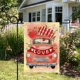thumbnail image 3 of Love Banner and Vintage Car Garden Flag 12.5" x 18", 3 of 3