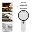 thumbnail image 4 of Magnifying Glass, Large Magnifying Glass Large Screen Ergonomic Handle 30X ABS Frame  for Classroom Science, 4 of 7