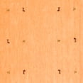 thumbnail image 1 of Ahgly Company Indoor Square Solid Orange Modern Area Rugs, 4' Square, 1 of 1
