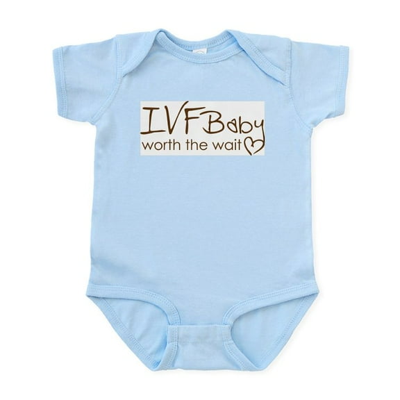CafePress - IVF Baby Worth The Wait - Baby Light Bodysuit, Size Newborn - 24 Months