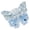 Blue, variant on Eye-Catching Butterfly Fabric Applique Sequined Sewing on Patches for Wedding/ Evening Dress Clothing Patches