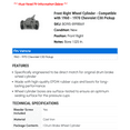 thumbnail image 2 of Front Right Wheel Cylinder - Compatible with 1960 - 1970 Chevy C30 Pickup 1961 1962 1963 1964 1965 1966 1967 1968 1969, 2 of 2