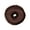 Deep Coffee Color, variant on Hair Ring Good Elastic Hairstyle Fixing Resin Wigs Hair Donuts for Women