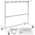 thumbnail image 2 of VEVOR Combo Cart for Folding Chairs and Tables - 750lbs Capacity, Steel Frame, Swivel Wheels, Stores 42 Chairs & 12 Tables, 2 of 12