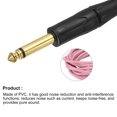 thumbnail image 5 of Cable para Guitarra Instrumento Unique Bargains 19,69 Pies 1/4 Pulgadas a 1/4 Pulgadas Rosa Paquete de 2, 5 of 5