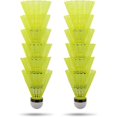 thumbnail image 3 of 3/6PCS Durable Shuttlecocks Yellow Nylon Shuttlecocks Badminton Shuttlecocks Indoor Outdoor Sports Badminton Training Balls 6PCS, 3 of 6