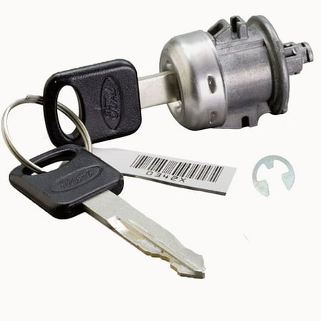 - Original Ford Lincoln 1997-2010 Replacement Door Lock With 2 Matching Logo Keys