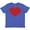 Vintage Royal Blue, variant on Inktastic Red Heart Valentine Youth T-Shirt