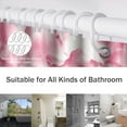 thumbnail image 7 of 4 Piece Boho Shower Curtain Set with Non-Slip Rugs, Toilet Lid Cover and Bath Mat, Shower Curtain with 12 Hooks, Durable Waterproof Bathroom Decor Set, 7 of 7