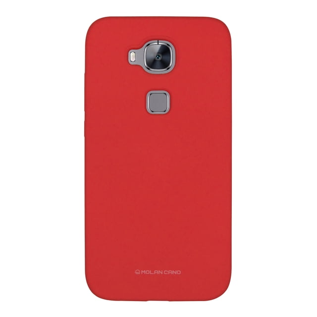 Funda para Motorola Moto G8 Soft Molan Cano Rojo Soft Jelly