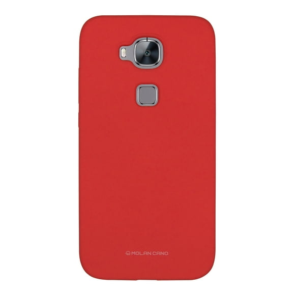 Funda para Motorola Moto G8 Soft Molan Cano Rojo Soft Jelly