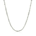 thumbnail image 2 of ARAIYA JEWELRY 925 Sterling Silver 2.29 mm Rhodium Plated Sparkle Chain 24'' for Women, 2 of 6
