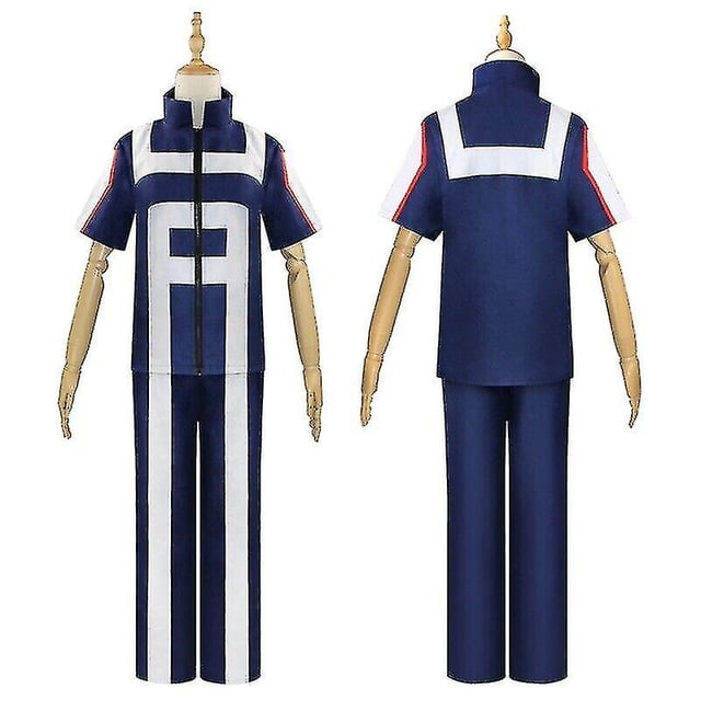 Conjunto de disfraz de My Hero Academia, uniforme escolar, traje de gimnasio V A2XL