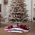 thumbnail image 4 of Haiem Pink Flamingos Pattern Christmas Tree Skirt Merry Christmas Party Christmas Tree Decoration,New Year Decorations-36", 4 of 6