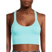 Avia Womens Seamless Moisture Wicking Keyhole Sports Bra, Style AV18198