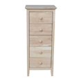 thumbnail image 3 of International Concepts Unfinished 5-Drawer Lingerie Chest, 3 of 10