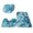 Blue, variant on Rug Best Sale! Zainafacai Bathroom Rugs Sets 3 Piece Solid Color Toilet Seat Cover Non Slip Bath Mats Lid Cover Bath Rug Mat Family Home Decor Blue Room Decor Blue Clearance!