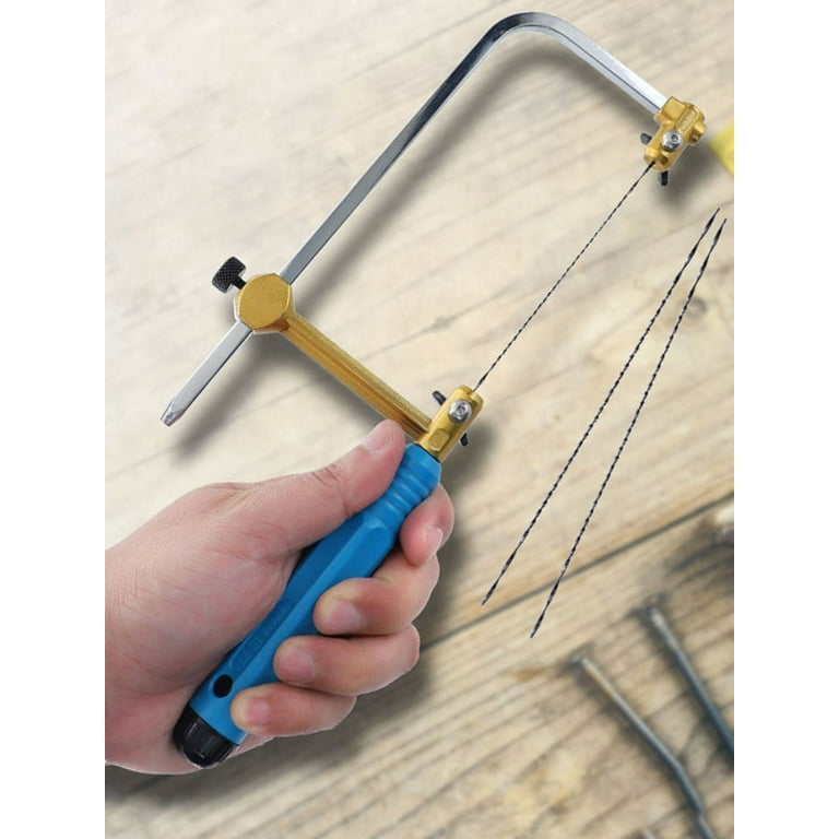 RELAX Coping Saw Heavy Duty Metal Hand Saw Fast Cutting Non-slip