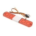 thumbnail image 4 of 2024，RC LED Police Light Simulation Design 4 Modes RC Police Flash Lamp LED Alarming Light for 1/8 1/10 RC Cars Red, 4 of 5
