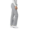 thumbnail image 3 of Adar Universal Scrubs For Women - Drawstring Straight Leg Scrub Pants - 510 - Silver Gray - XXS, 3 of 7