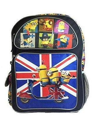 Despicable Me 2 Minion School Roller Backpack Large Rolling Bag 16 inches  Oops!