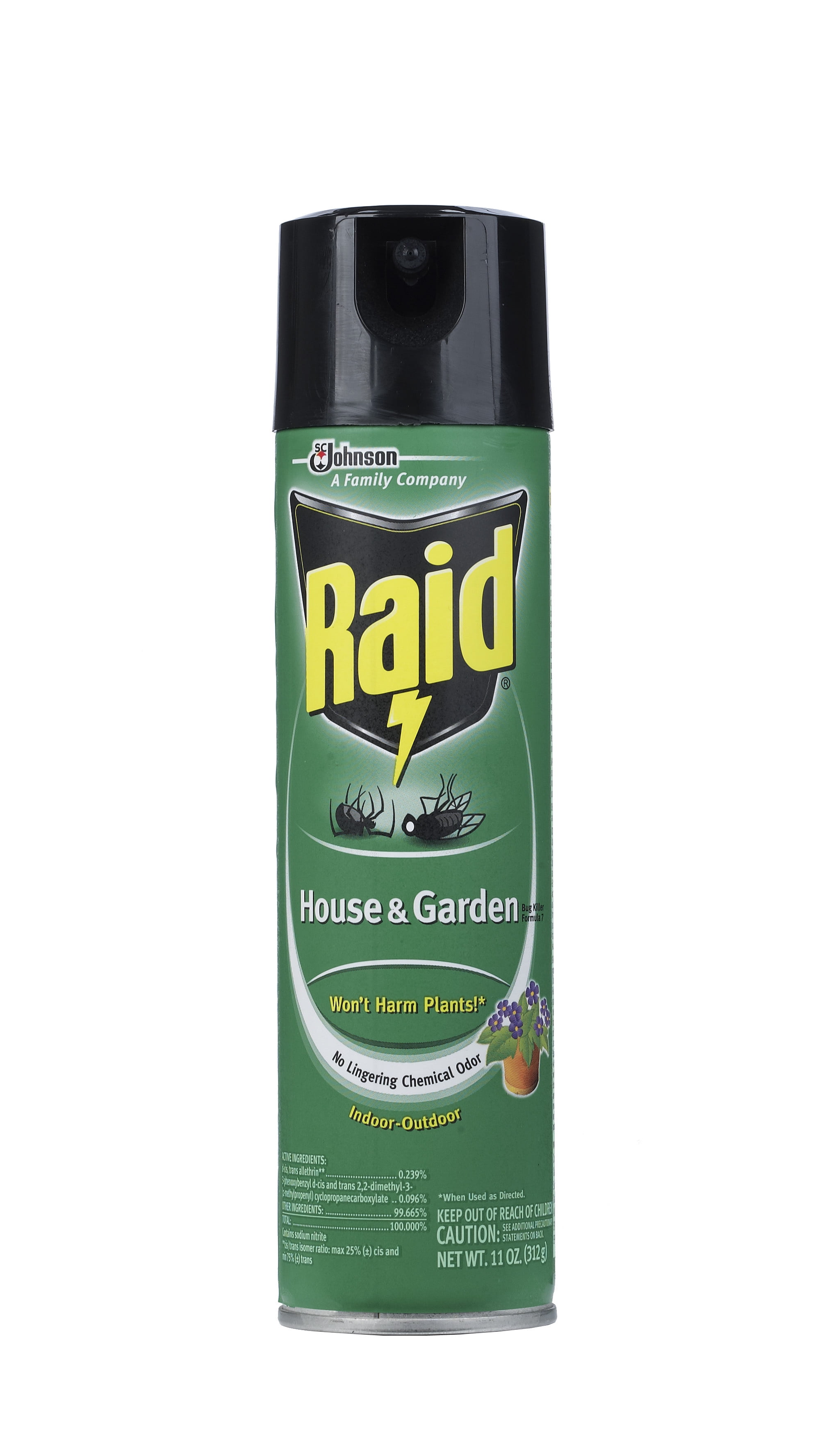 Raid House Garden Bug Killer 11 Oz Walmart Com Walmart Com