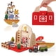 thumbnail image 1 of 18 Piezas Juguetes de de Animales Granja,Juguetes Madera Apilables para Niños Pequeños,Juguetes de Rojo, Juego Simulación de Granja, Regalo de Cumpleaños, 1 of 9