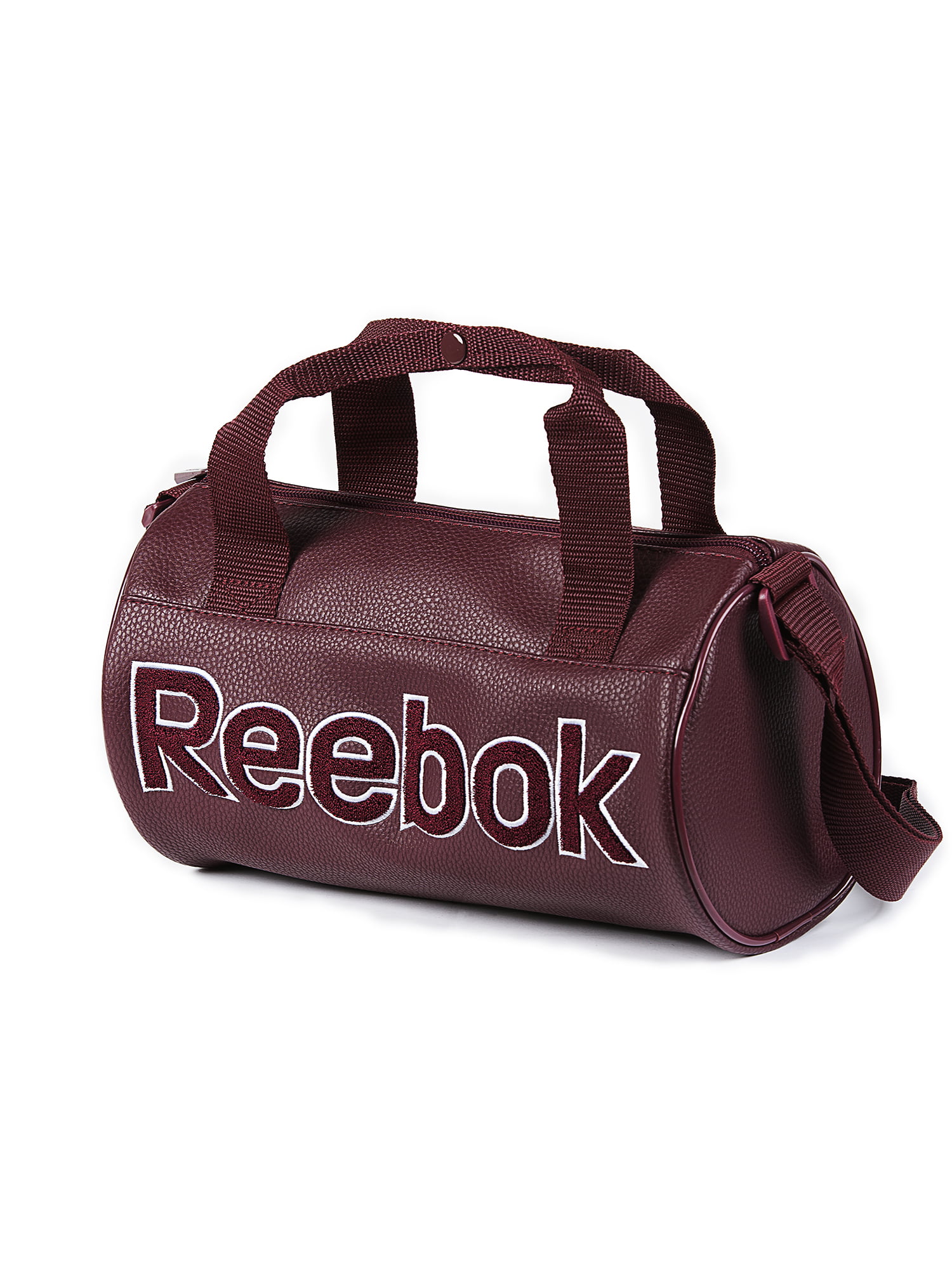 Reebok Women's Duffle Beatrice Tote Handbag, Black Leopard