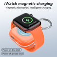 thumbnail image 4 of Batería externa HUOTO para Apple Watch 10 1200 mAh con cable, 4 of 7
