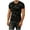 Black, variant on ZVNAΖH Men's Camo T-Shirt – Summer Short Sleeve Crewneck Base Layer Tee Shirt, for Workout & Everyday Use, Available in Big & Tall, M-5XL