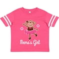 thumbnail image 3 of Inktastic Mema Girl Ballerina Monkey Girls Toddler T-Shirt, 3 of 5