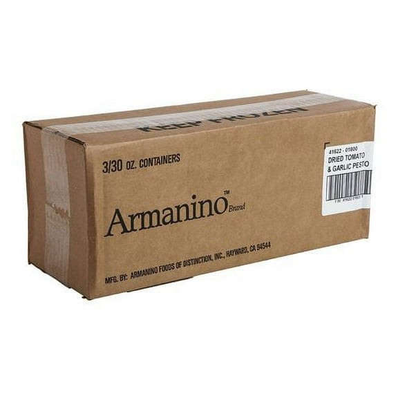 Armanino Dried Tomato and Garlic Pesto, 30 Ounce 3 per case.