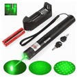 thumbnail image 2 of Laser Verde Bloosom Recargable 5000mw 15km De Alcance Línea Continua Negro, 2 of 4