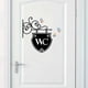 thumbnail image 5 of Inteprter Home Office Hotel insecto WC hormigón azulejo pared pegatina decorativa centro comercial baño puerta calcomanía PVC decoración Juegos de accesorios de baño, 5 of 6