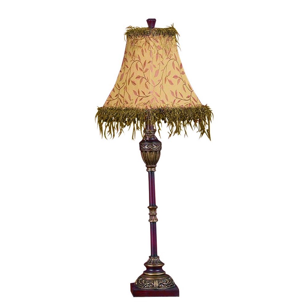 POLYSTONE METAL BUFFET LAMP DELIVERS UNIQUE LIGHTING