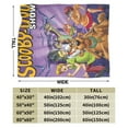 thumbnail image 3 of Scooby Doo Blanket Fuzzy Plush Bed Blanket Cozy Fluffy Air Condition Quilt For Adults Kids, 3 of 6