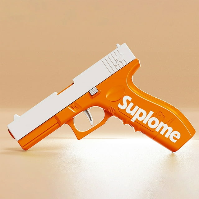 Pistolas de agua de resorte, para niños y adultos, ideales para fiestas en la playa o la piscina. Juguetes plegables y portátiles de plástico resistente.