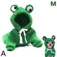 thumbnail image 5 of Winter Warm Cute Plush Dog Coat Hoodies for French Bulldog, Pet Halloween Frog C8T1, 5 of 7
