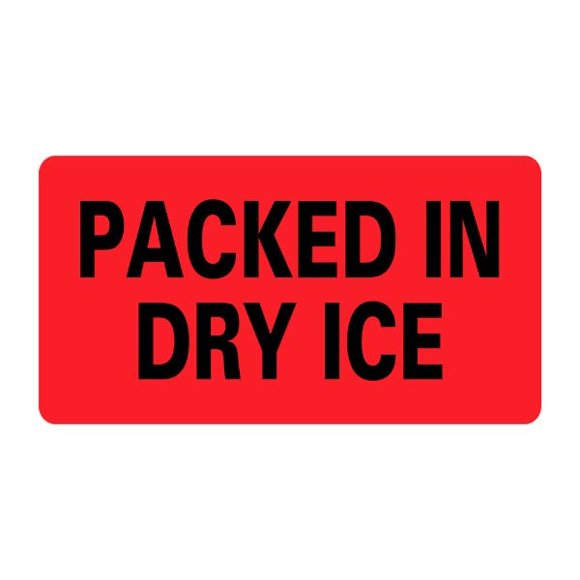 Dry Ice Labels