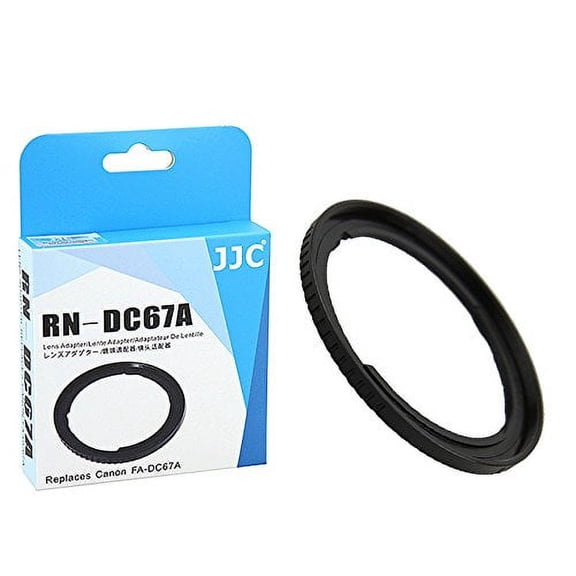 JJC RN-DC67A 67mm Filter Adapter for Canon PowerShot SX540 SX530 HS, SX520 HS, SX70 HS, SX60 HS, SX50 HS, SX40 HS, SX30 is, SX20 is, replacemnt of Canon FA-DC67A Adapter