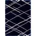 thumbnail image 1 of 3 x 5 ft. Allison Navy Shag Area Rug, 1 of 1