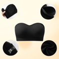 thumbnail image 5 of Women‘s Comfortable And Sexy Bra Wrapped Chest Strapless Non Slip Wrapped Bra, 5 of 5