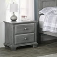 thumbnail image 4 of Oxford Baby Kenilworth 2-Drawer Nightstand, Graphite Gray, 4 of 5
