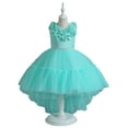 thumbnail image 3 of Esaierr Toddler Girls Tutu Dresses Kids Flower Girls Party Dress Stage Catwalk Dresses Bridesmaid Ball Gown Wedding Tulle 4-12 Years, 3 of 7