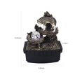 thumbnail image 5 of Fountain Benzara Eci Wolf - Luces LED de mesa (25 cm), color gris, 5 of 5