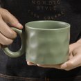 thumbnail image 3 of Taza de cerámica de 360ml, taza de café, tazón de leche de avena, Taza de cerámica grande, taza de desayuno, 3 of 5